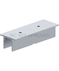 TRACK ON RECESSED COVER 3-PHASE POWER FEED DALI argintiu