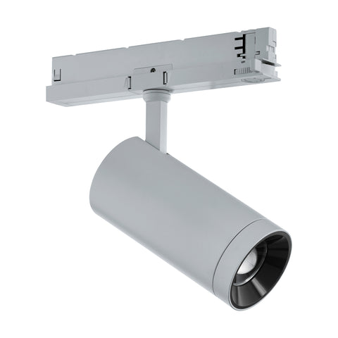 RIZOS 3-PHASE-LED-SPOT argintiu 3000K