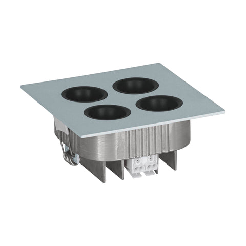 LED-EINBAUL/4 NEGRU 3000K 'MIZATA'