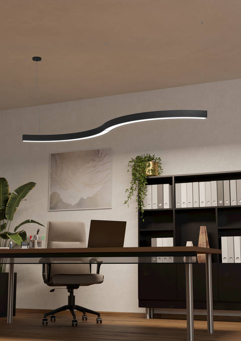 PASTRENGO 3 Snake 32W 3125lm 830 230V LED negru Dali