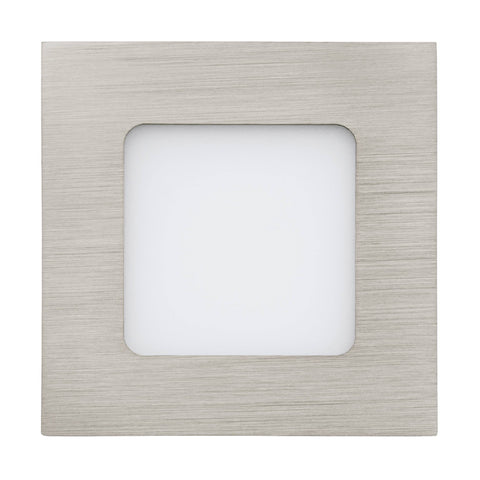 LED-CCT-spot incastrat 85X85 NICKEL-M.'FUEVA