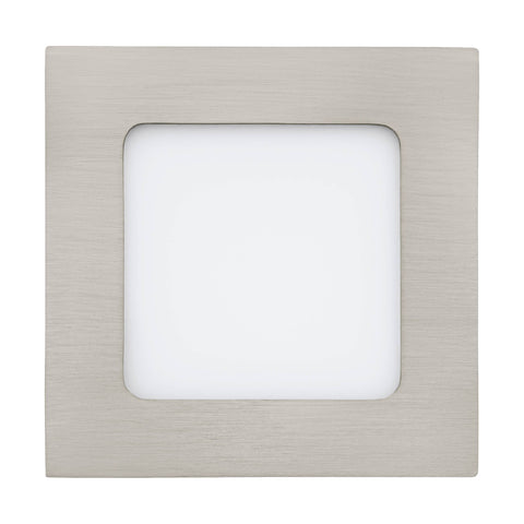 LED-CCT- spot încastrat 120X120 NICKEL'FUEVA'