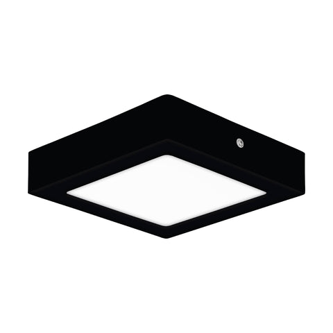 Plafoniera LED 170X170 negru 'FUEVA PRO'