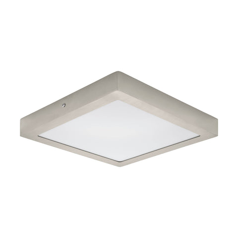 Plafoniera LED 300X300 nichel-mat 'FUEVA PRO'