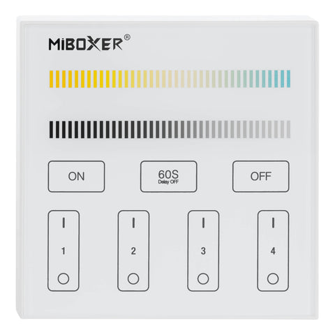 RF-PANEL-FERNBEDIENUNG 4-ZONE (CCT)