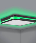 GENOVESE-Z CL 22W 3000lm RGB + TW negru/alb