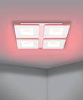 PADROGIANO CL 26,2W 3800lm RGB + TW 450X450  alb