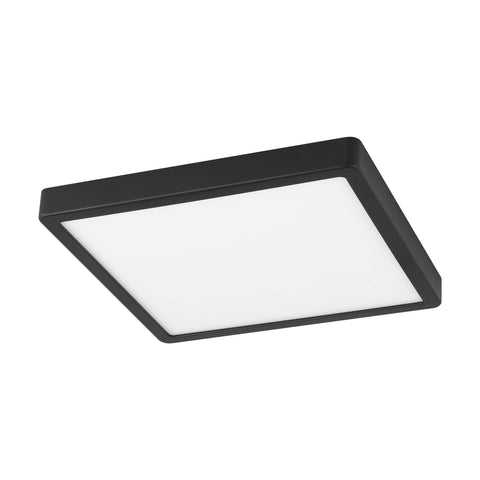 FUEVA-Z DL 19,5W 2500lm tuneable white, 285x285, negru