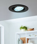 SALICETO-Z DL 5W 400lm RGB+TW, Ø88, negru