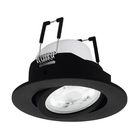 SALICETO-Z DL 5W 400lm RGB+TW, Ø88, negru