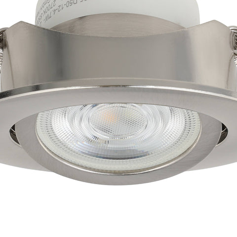 SALICETO-Z DL 5W 400lm RGB+TW, Ø88, nichel