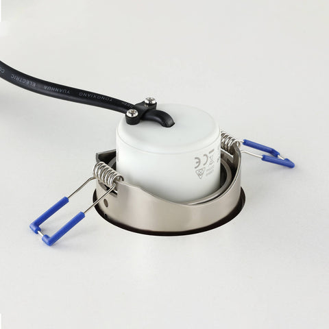 SALICETO-Z DL 5W 400lm RGB+TW, Ø88, nichel