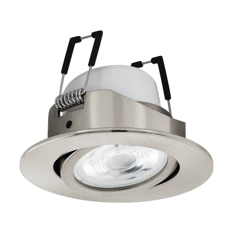 SALICETO-Z DL 5W 400lm RGB+TW, Ø88, nichel