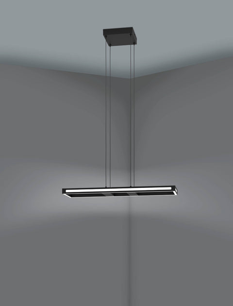SALVILANAS-Z PL 21W 2700lm tuneable white L-700, negru/alb