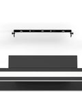 SALVILANAS-Z CL 21W 2700lm tuneable white L-1160 negru/alb