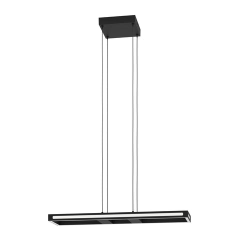SALVILANAS-Z PL 33W 4300lm tuneable white , negru/alb