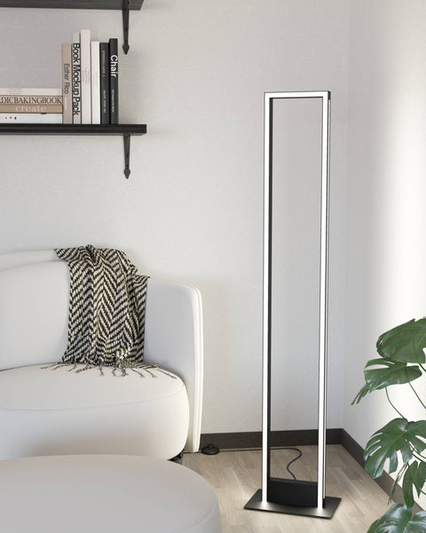 SALVILANAS-Z STL 33W 4300lm tuneable white , negru/alb