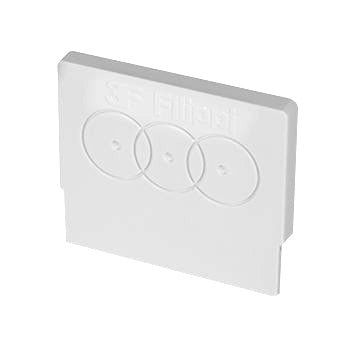 Linux Z S end cap alb (set cu 2 piese)