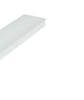 Capac profil aluminiu LB plat / opal 50% transmisie