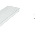 PMMA Cover TB flat / transparent 2m