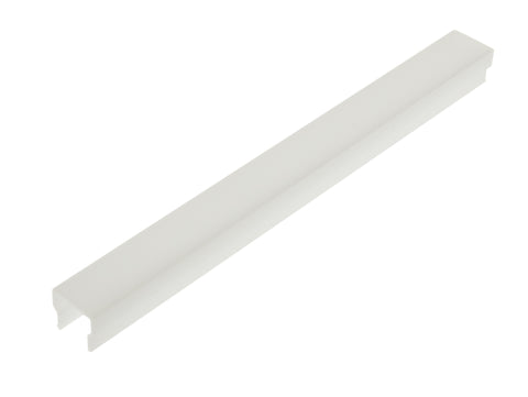PMMA capac KLR patrat opal - L-2000mm B-14mm H-12,4mm