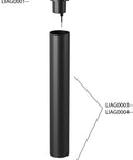POLIS PRO 180 max. 15W 2,7K/3K CCT 230V IP65 negru