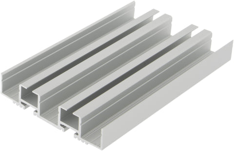Profil din aluminiu LBG, L-2000mm W-90mm H-19mm