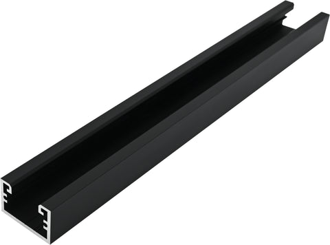 Profil aluminiu LBA / negru, L-2000mm W-30mm H-19mm