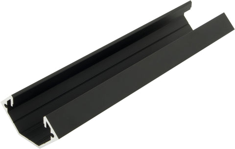 Profil din aluminiu TBE L-2000mm L-40mm H-14,5mm negru