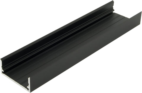 Profil din aluminiu CLF L-2000mm L-35mm H-15mm negru