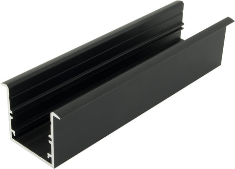 Profil din aluminiu CLI L-2000mm L-45mm H-35mm negru