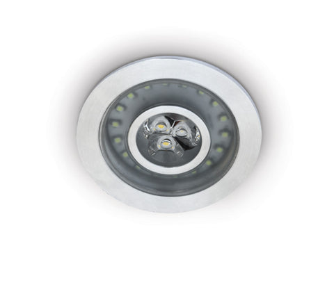 Ina-R LED 3/1,8W 3000 + 6000K,dimabil,350mA,IP42,aluminiu