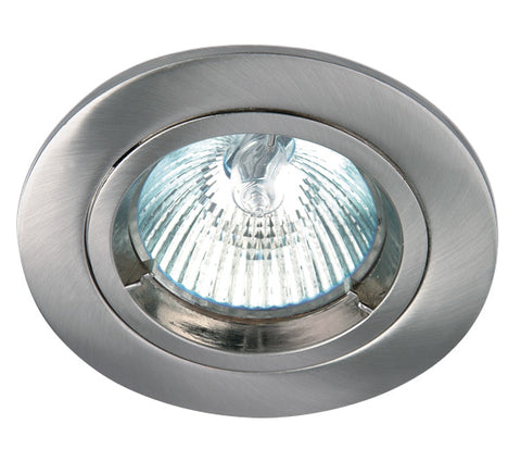 Punto-F MR16, GU5,3, 50W, IP20, 12V, crom periat