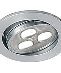 Tris-II-R/A1 LED 3x1W 6000K 180lm,dimabil,350mA,IP20,alu