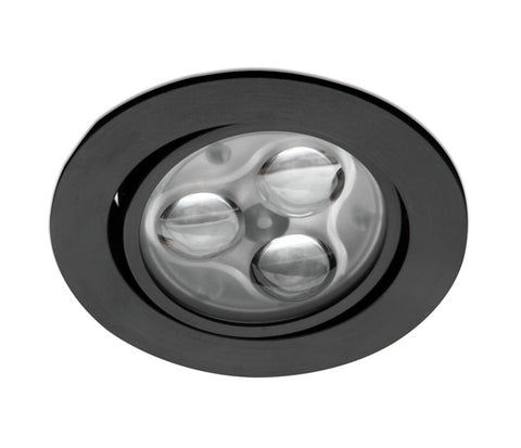 Tris-II-R/A1 LED 3x1W 3000K 135lm,dimabil,350mA,IP20,negru