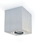 Edda Square-CL MR16, GU10, 10W, 230V, adjustable, aluminiu