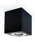 Edda Square-CL MR16, GU10, 10W, 230V, adjustable, negru