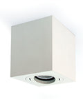 Edda Square-CL MR16, GU10, 10W, 230V, adjustable, alb