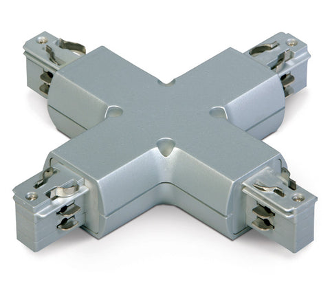 3PH- "X" conector,alb, Serie albastru LINE ROUND