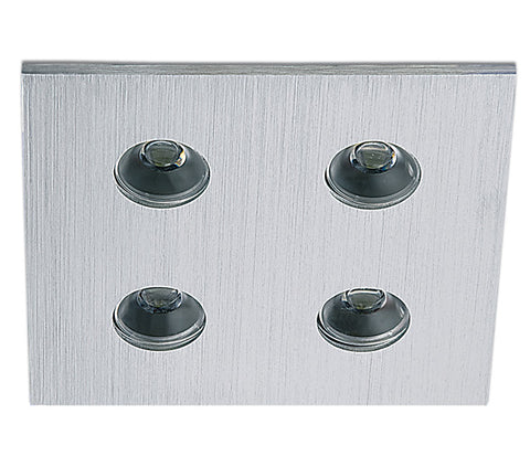 Nevil-Q LED 4x1W 3000K 180lm,dimabil,350mA,IP20,aluminiu