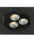 Tris-I-Q/A1 LED 3x1W 6000K 180lm,dimabil,350mA,IP20,negru