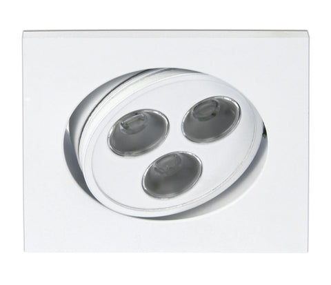 Tris-I-Q/A1 LED 3x1W 6000K 180lm,dimabil,350mA,IP20,alb