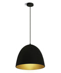 Bela Alto 2, Pendant luminaire, E27, 20W, IP20, negru