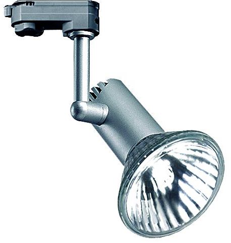 Carril E27 PAR30, 75W, IP20, negru