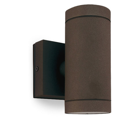 Rolo 1-WL, 2x35W, MR16, GU10, 100-240V, IP54, rustbrown