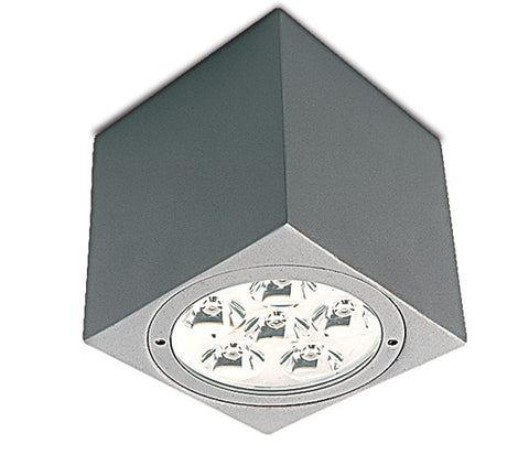 Mario-CL-Q LED 6x1W 3000K, IP54, gri