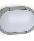 Aplică Teiko Oval, E27, 2x20W, IP54, gri