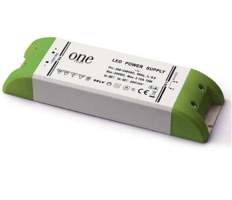 89075V, LED DRIVER 24v 0-75w INPUT 230v
