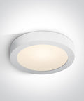 Plafonieră Plano Round LED, 30W, 3000K, 1797lm, IP40, alb