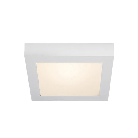 Plano patrat LED, 30W, 3000K, 1957lm, IP40, alb